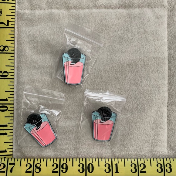 Hat Club Strawberry Milk and Cookies Pin - Picture 3 of 3